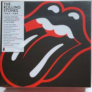 The Rolling Stones 1964 - 1969 Box Set Vinyl 11 - Lp/2 - Ep Ltd Ed Numbered