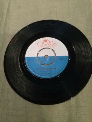 Hot Rod All Stars - Return Of The Bad Man.  Vinyl7 " 45rpm.  Duke Nm
