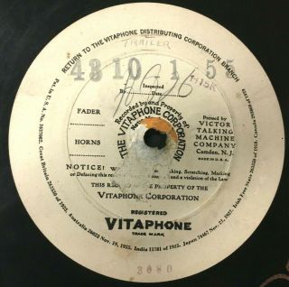 Golden Dawn Vitaphone - Complete Set Of Vitaphone Discs 1930