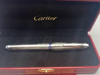 Louis Cartier ART DECO Fountain Pen Limited Edition 18K med nib boxed Year 2003 2
