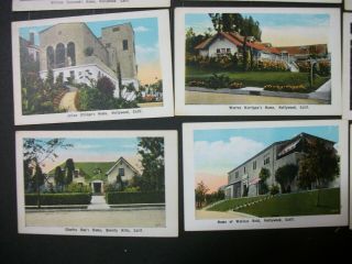 Scenic Colored Miniatures HOMES OF THE MOVIE STARS (1924) Complete Set of 20 5