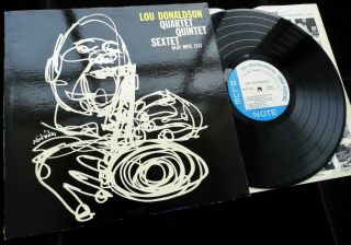 Lou Donaldson - Quartet / Quintet / Sextet Blue Note Lexington Blp 1537 Mono