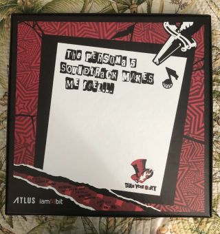 Persona 5 Vinyl Record Box Set 4 LP Iam8bit x Atlus (Like) 2