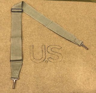 Ww2 Us Army Military Gp General Purpose Ammo Ammunition Carrying Field Bag Strap