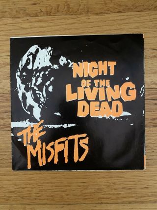 The Misfits,  Night Of The Living Dead,  7” Vinyl,  2000 Pressed,  1979