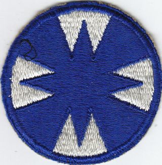 Wwii Us Army 48th Infantry Phantom Division Patch - No Glow