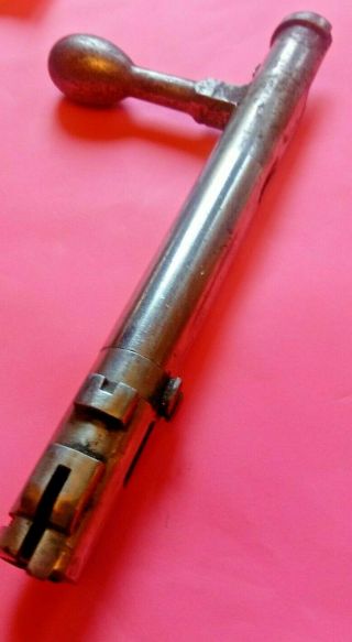 Ww2 Japanese Arisaka Type 38 Stripped Bolt Body With Extractor Collar