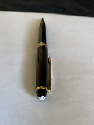 Mont Blanc Meisterstuck Classique Black/gold Ballpoint Pen