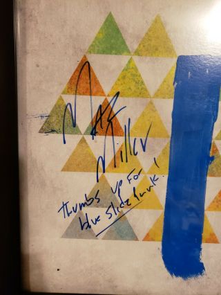 Mac Miller Autographed Blue Slide Park LP w/ Inscription & 2