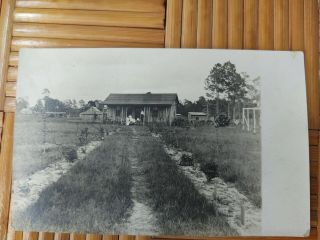 Rp.  Hilliard,  Florida.  African American Sharecropper S.  Brooks Farm.  C 1910.