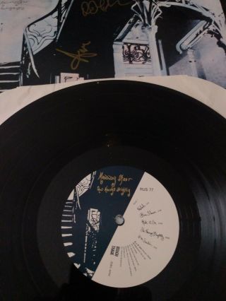Mazzy Star She Hangs Brightly Vinyl LP Autographed By Hope And Dave 2