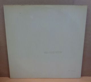 0007292 The Beatles The Beatles White Album Mono Apple Dbl Lp Pmc7067/8 Inners