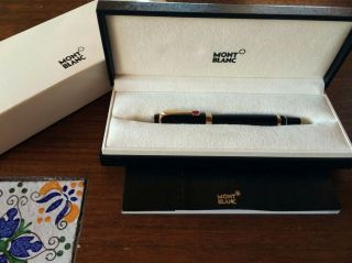 Montblanc Boheme Series: Rouge Gold Pen With Red Jewel