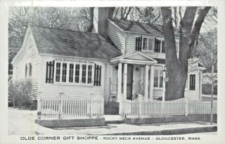 The Olde Corner Gift Shoppe,  40 Rocky Neck Avenue,  Gloucester,  Massachusetts Ma