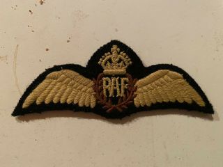 Ww2 Raf Royal Air Force Pilot Wings