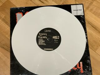 Misfits Legacy of Brutality White Vinyl LP w/ Pink Streaks 1986 Plan 9 3