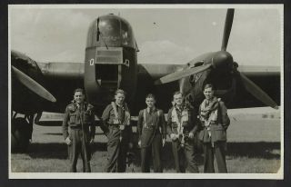 Ww2 Royal Air Force Raf Photograph - - Flight Crew / Bomber / Fighter 2