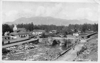 Cuenca,  Ecuador,  Puente Del Vado & Town Overview,  Real Photo Pc,  1941