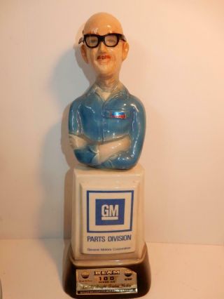 Vintage Jim Beam Gm Parts Division General Motors Decanter Empty