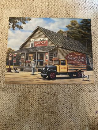 Coca Cola Print 16 X 20 Pamela Renfroe - Smith’s Grocery Store Pre - Owned