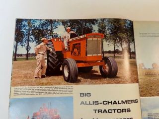 Allis Chalmers Tractors Brochure 1963 South Dakota Dealer Stamp 2