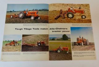 Allis Chalmers Tractors Brochure 1963 South Dakota Dealer Stamp 3