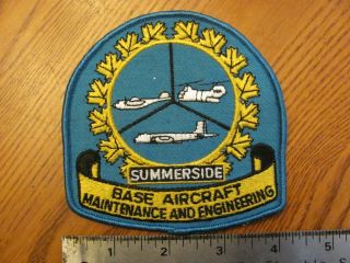 Royal Canadian Air Force,  Summerside,  Base A/c Maintenance & Engineering Badge