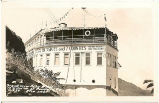 S.  S.  Grand View Point Hotel On Lincoln Highway West Of Bedford Pa Rp Postcard
