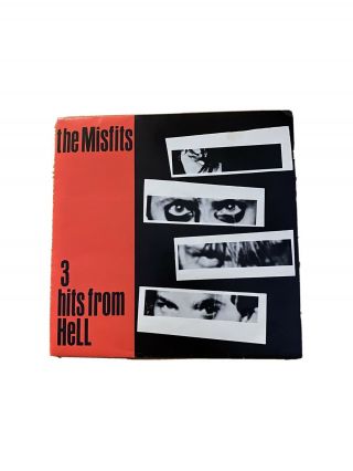 The Misfits,  3 Hits From Hell,  7”,  Plan 9,  Danzig