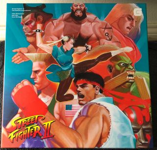 Street Fighter Ii (2) The Definitive Soundtrack Vinyl Box - Set Lp,  Complete