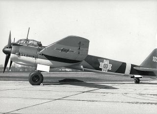 Ww2 Romanian Junkers Ju - 88 Bomber 14x10 Post War Photo