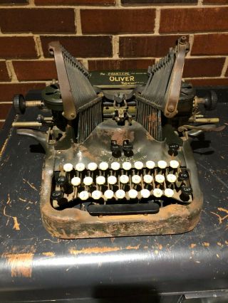 Oliver Typewriter No 9 Printype Pat 1912 Chicago Vintage
