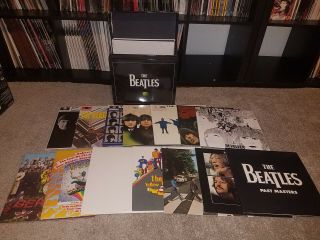 Box The Beatles Stereo Vinyl Record Album Box Set 16 Lp,  Book