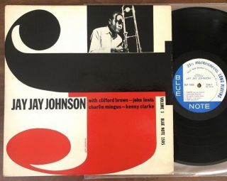 Jay Jay Johnson - The Eminent Vol 1 Lp - 55 Blue Note - Lexington - Rvg - Mono - 1505 - Orig