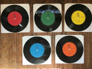 BOB DYLAN - CHANGIN - RARE Complete Set of 5 EPs German Import 1983 Vols 1 - 5 3