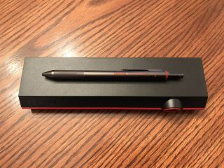 EXTREMELY RARE VINTAGE ROTRING QUATTRO 3 COLOR BALL POINT PEN AND.  05 PENCIL 2