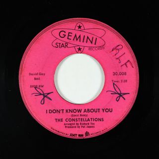 Northern Soul 45 - Constellations - I Don 