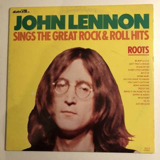 John Lennon Sings The Great Rock & Roll Hits (lp,  1975,  Adam Viii Ltd. )