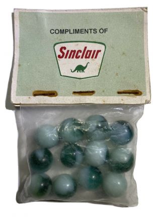 Sinclair Oil And Gasoline Marbles In Dealer Promo Toys