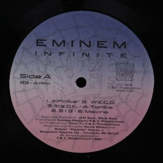 Eminem Infinite Web Web - 714 - V Lp Press