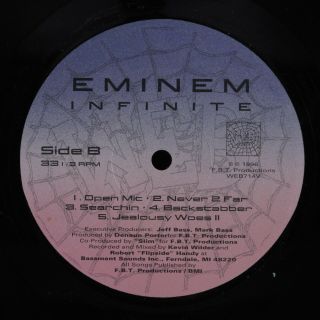 EMINEM Infinite WEB WEB - 714 - V LP press 2