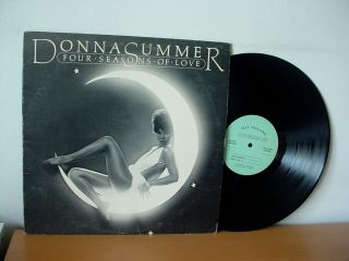 Donna Summer Four Seasons Of Love Test Pressing Lp 1976 (columbia Pitman) Promo