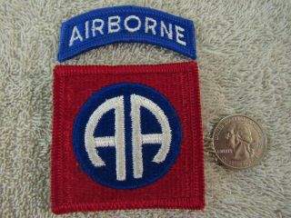 Wwii Us Army 82nd Airborne Div.  " All American " Sicily,  D - Day,  Market Garden