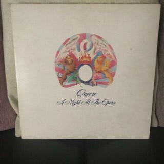 Signed Vinyl Case & Vinyl Queen ‘a Night At The Opera’ Good
