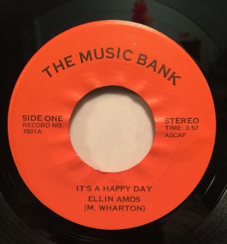 Tori Amos - It’s A Happy Day 1978 Ellin Amos Vg,  7” 45 The Music Bank 7801 - A