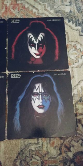 All 4 Kiss Solo Albums ‎– Gene Simmons,  Promo Lp 1978