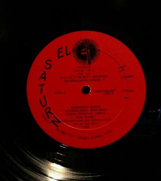 Sun Ra and his Astro - Infinity Arkestra ‎– Continuation (Saturn Research LP) Orig 3