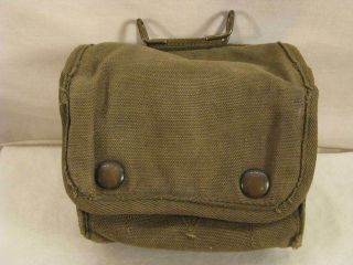 Wwii Ww2 Us Jungle First Aid Pouch Medic