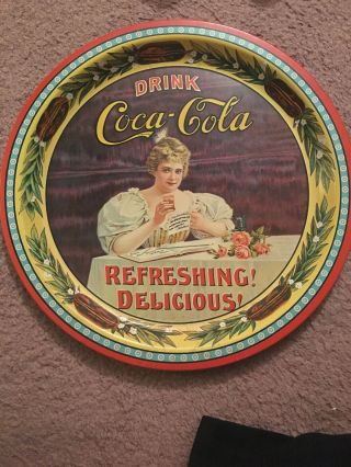 Coca Cola Collectors 75th Anniversary Serving Tray Columbus,  Georgia 1976