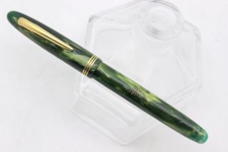 Tibaldi Ogiva Infrangibile - Fountain Pen - Jade Green Celluloid - From 30 
